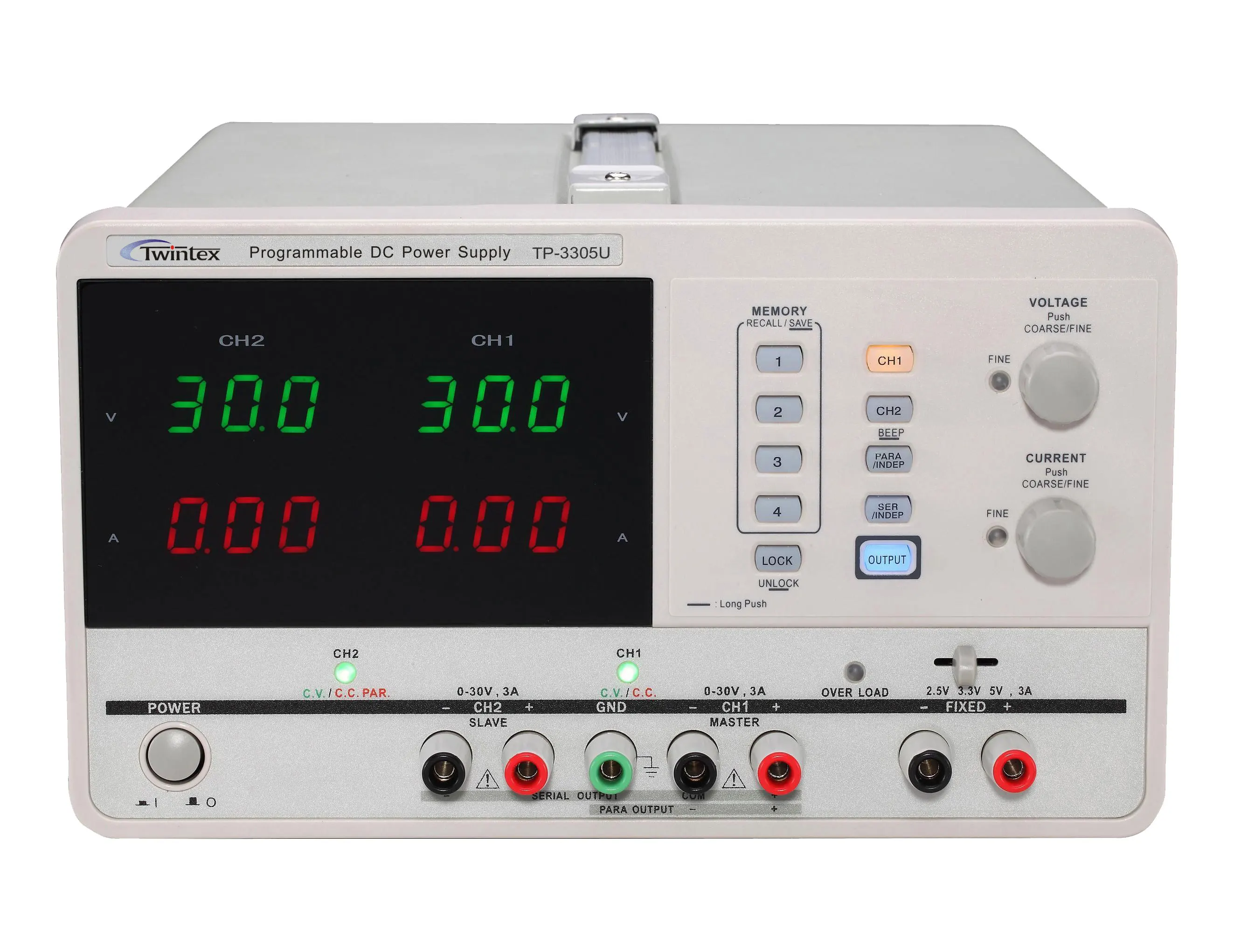 

Triple Programmable Linear Dc Power Supply 30V 5A TP-3305U