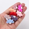 10Pcs New Silicone Beads Colored Petal Style Spacer Beads For Jewelry Making Diy Handmade Pen Teether Toy Bracelet Accessories 4