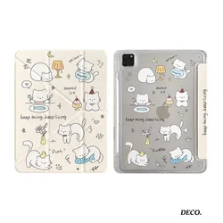 Adorable Cat - Themed Tablet Case for Enhanced Style and Protection (PKZ273)