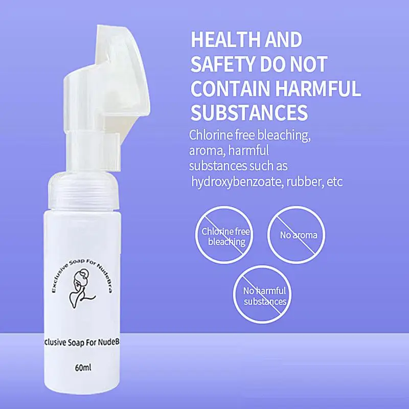 Delicate Laundry Detergent 60ml Rich Foam Laundry Detergent Handwash Feminine Wash Multifunctional Gentle Underwear Cleaner With