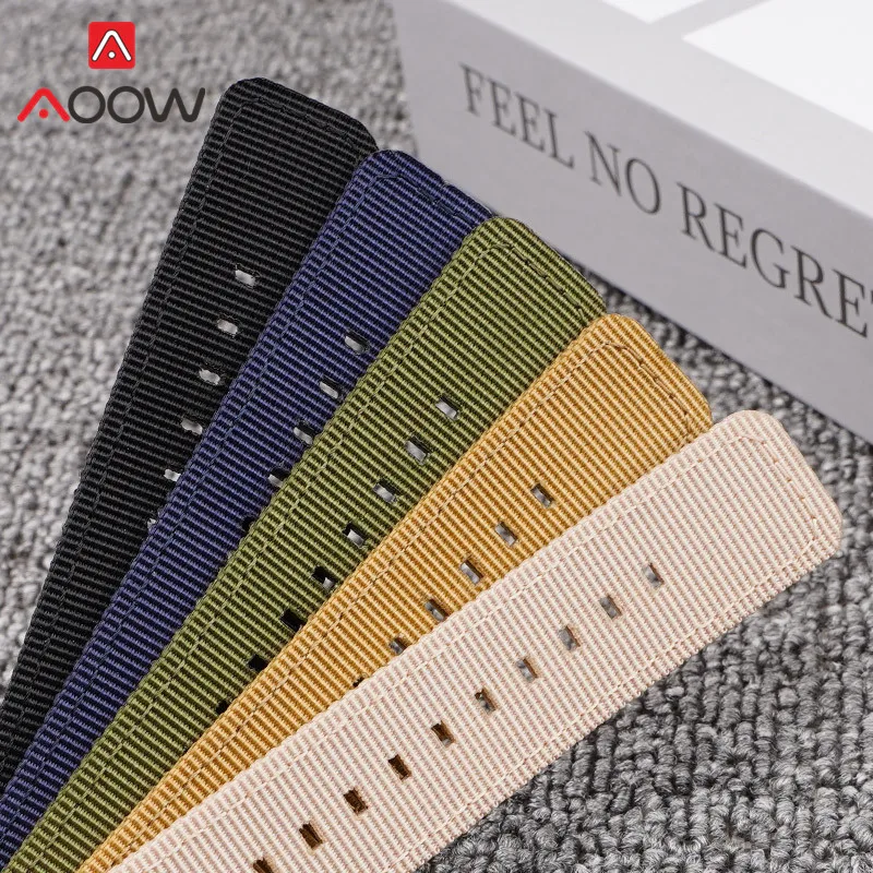 18/20/22/24 مللي متر المنسوجة حزام النايلون الفولا...