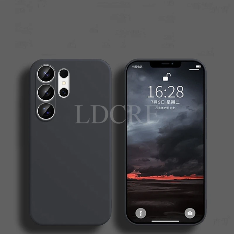 Liquid Silicone Phone Case with TPU Rubber Protection for Samsung Galaxy S26 Ultra