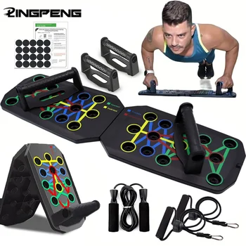Foldable Multifunctional Push-Up Board Set 1