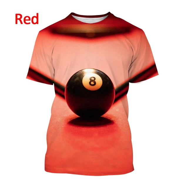 Billiards Snooker 3D Print Shirts Men's T-shirt Top Summer Casual  Sweatshirt Oversize Short Sleeve Pullover Personalized Clothes - AliExpress