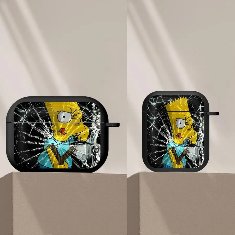 Simpson-Themed Fun Earphone Case Cover