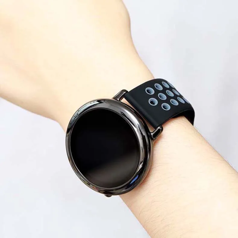 Силиконовый ремешок для смарт-часов Xiaomi Lou haygst RT2, спортивные дышащие ремни для Haylou RS4 Plus RT2 LS10LS02RTLS05sRS3 (art.: 3920c2f7c06ff) - 3920c2f7c06ff