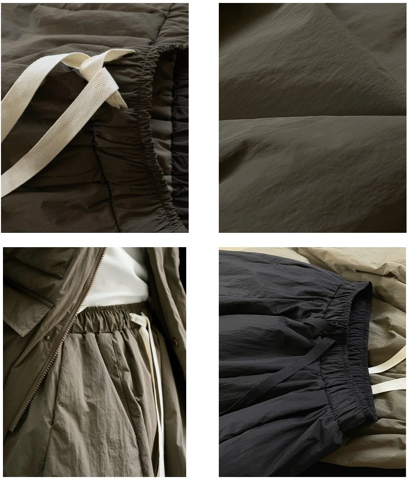 Women's Skirt, 90 White Duck Down Down Skirt, Thickened Warm Mid-length Dress, Retro Casual Dress, 2023 Winter New Women's Skirt