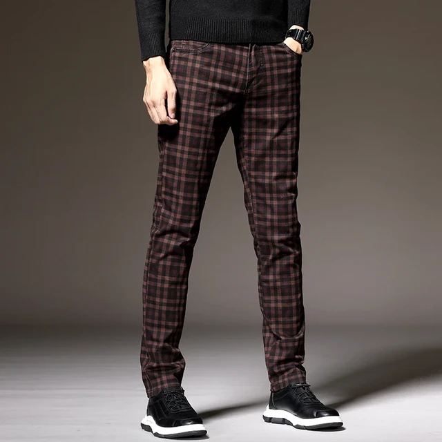 Black Long Sleeve Shirt with Plaid Pants Outfits For Men (5 ideas &  outfits) | Lookastic