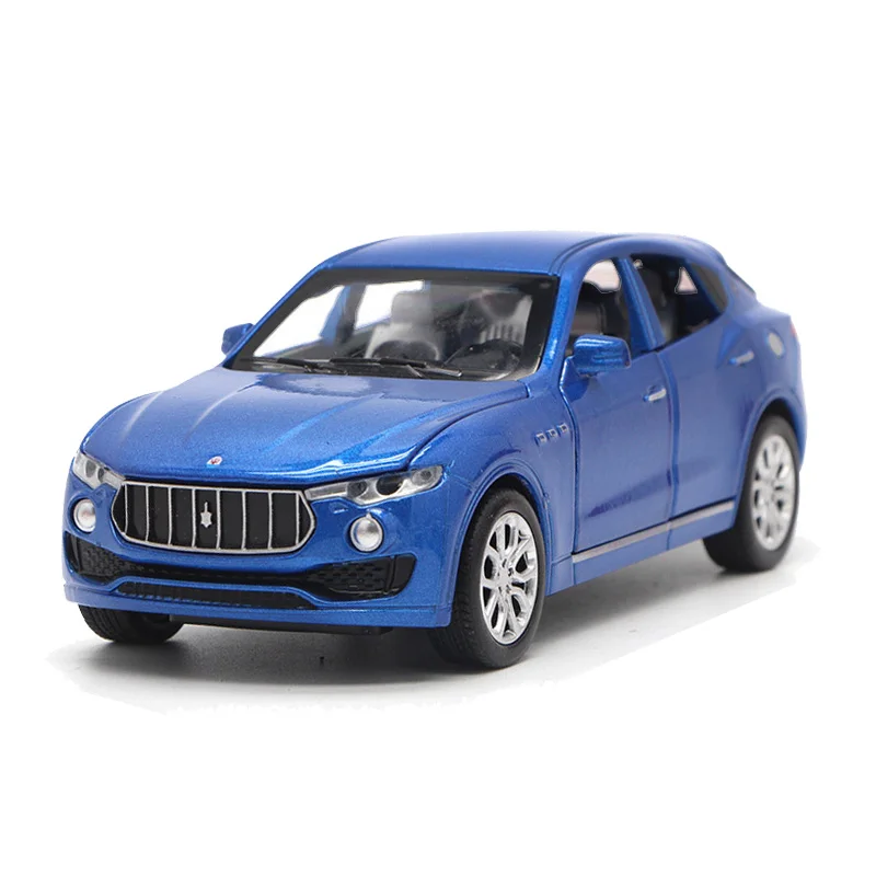 Maserati Levante ミニカー 1/18 ダークブルー 1:32 Maserati Levante SUV Alloy Car Model Diecast & Toy