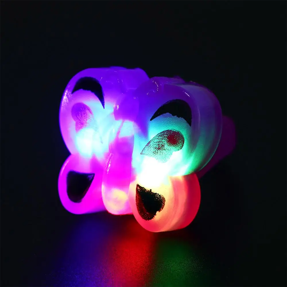 

Toys Luminous Rings For Kids Glow In The Dark Shine In The Dark LED Luminous Finger Rings Light Up Rings Flashing Finger Ring