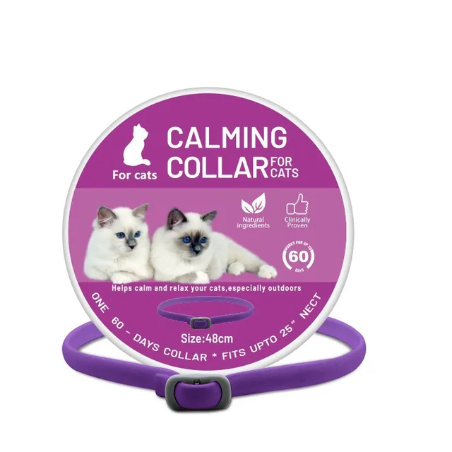 Pack Calming Collars For Cats, Anxiety Relief Cat, 56 OFF
