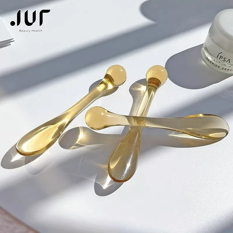 5pcsSpatulaSpoonCreamMakeupFaceFacialEyeApplicatorScoopMini