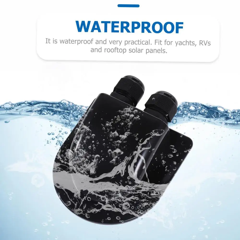 Description Picture 5 of itemSolar Cable Entry Gland Solar Panel Wire Box Double Entry Multi-Function Cable Connector Engineered Wire Routing Solutions