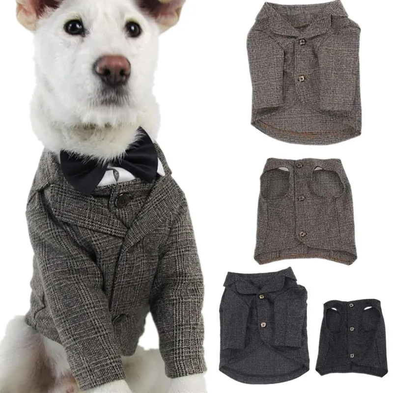 Small Medium Large Dog Clothes Dog Suit Vest Pet Clothes Wedding Dress