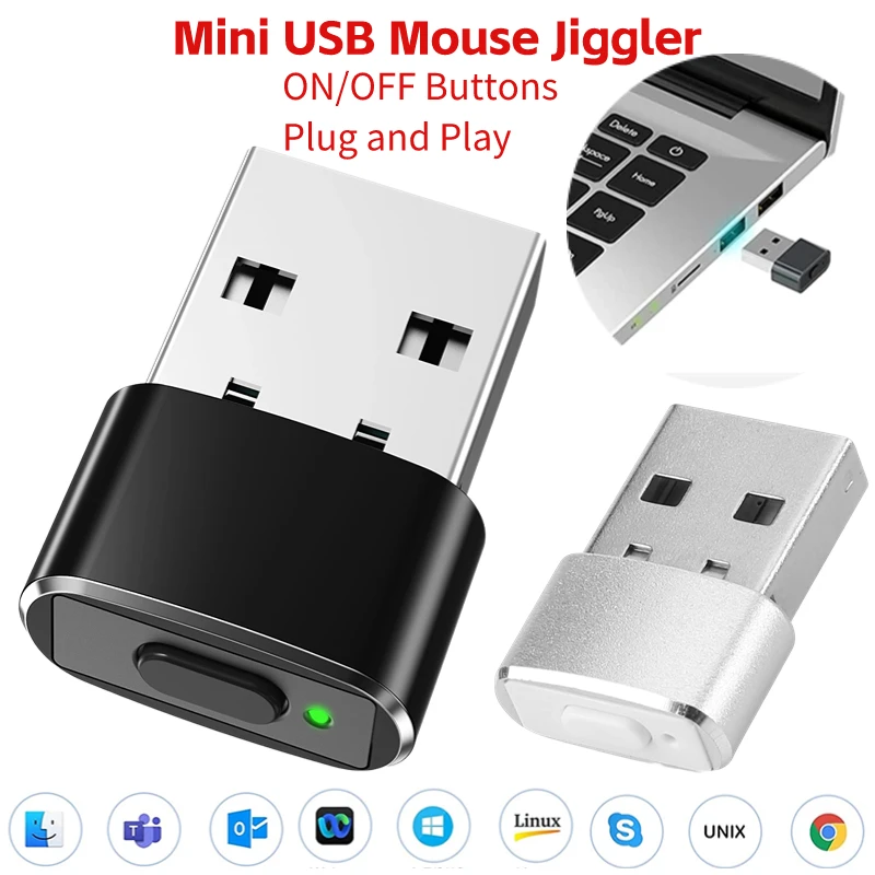 Mini USB Mouse Jiggler: A Discreet PC Activity Simulator