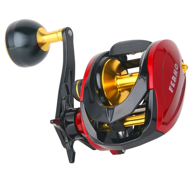 Professional Casting Reel Lure Baitcasting Fishing Reels Big Game Fishing  Coil Lightweight 15kg Drag High Quality Carbon Frame - AliExpress