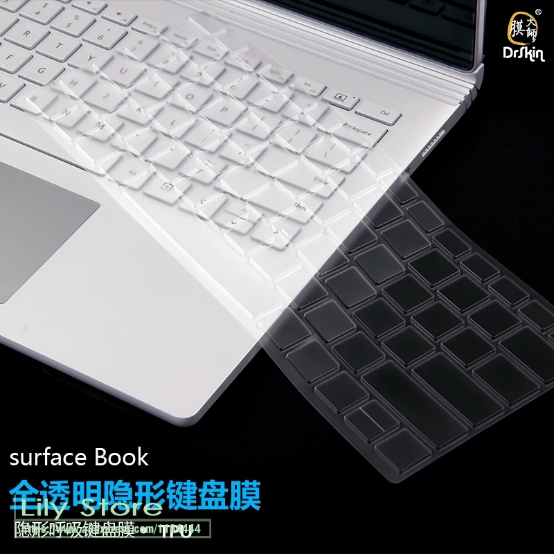 Per Microsoft Surface Pro 2017 / Pro 4 / Pro 3 12.3 ''Surface Laptop Book 13.5'' Surface 1 2 3 10.8 ''Protezione Della Copertura Della Tastiera