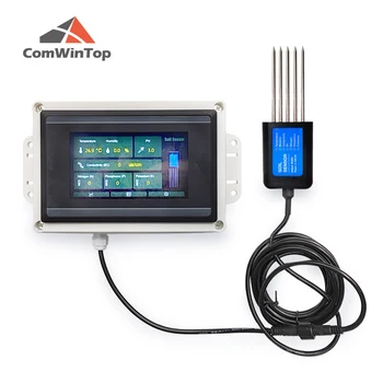 Soil Moisture Temperature Humidity EC PH NPK Sensor 7 in 1 Rapid Soil tester meter 1