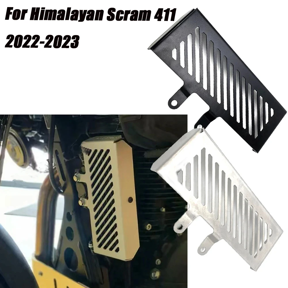 

For Himalayan Scram 411 2022 2023 Grille protector for motorbikes Grille protector Radiator protector Oil cooler protector
