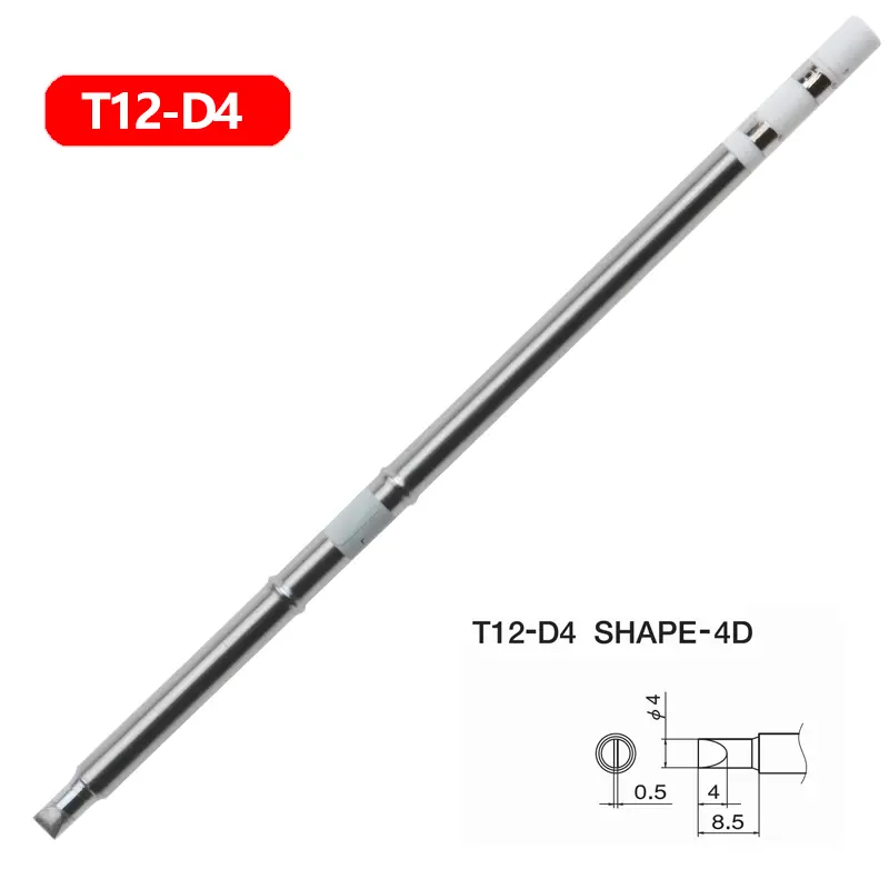 1pc T12 Soldering Iron tips Replacement Various models of Tip Electric Soldering Iron Tip T12- D4 D52 J02 JS02 BC3 CF4 KF KL image 11