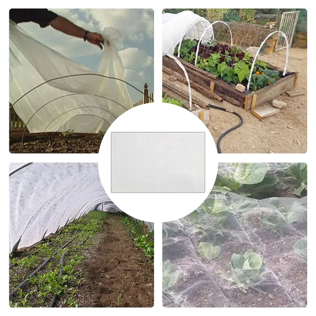 Alagút Kertészeti Hálókert Kerti Gyapjú Gyümölcs Zöldség Újrahasznosítható Növényvédő Borító Nem Szőtt Szövetfák - Image 5