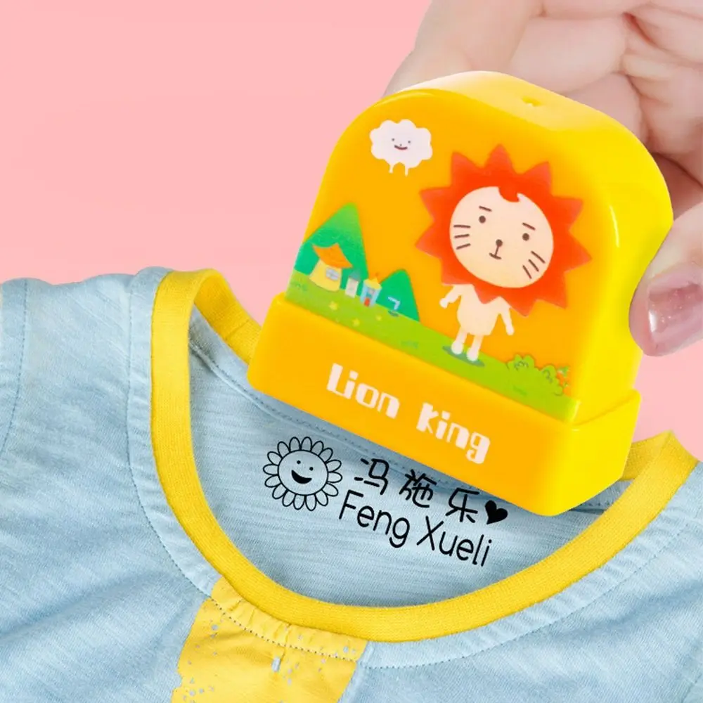 Waterproof Schoolbag Non-fading Children Name Stamp Labeling Kid