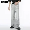 IEFB Straight Male Jeans Vintage Men's Denim Pants Tie-dyed Design Wide Leg Trousers 2024 Spring New Stylish Men Clothing 9C4276 1