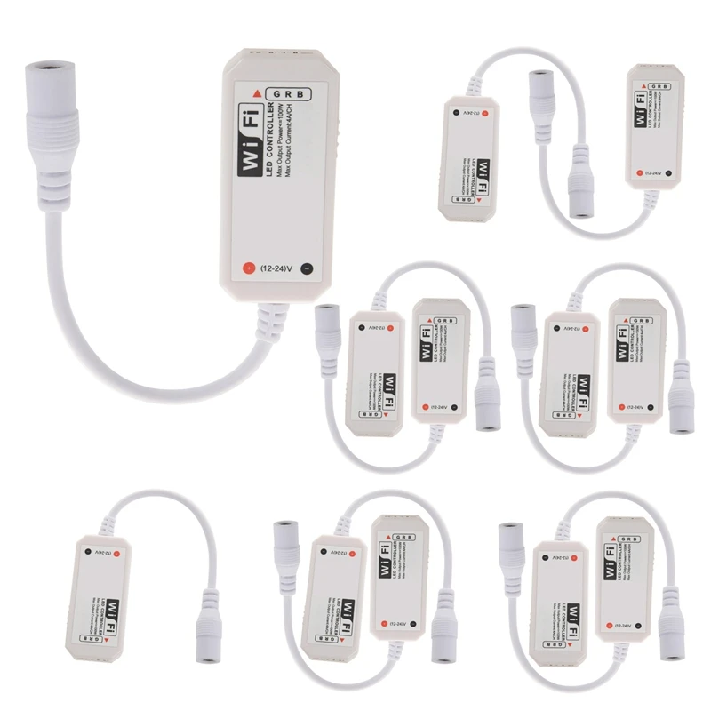 

20-кратный фонарь с Wi-Fi, пульт дистанционного управления работает с Alexa/Google Home, голосовое управление для 5050/3528 RGB фонарей