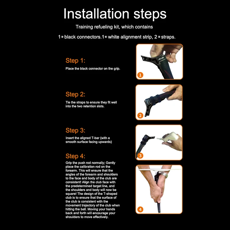 Training Aid Golf Accessories Golf Putting Trainer Portable T-Putting Exerciser Putting Gesture Assist Batting Gesture Alignment