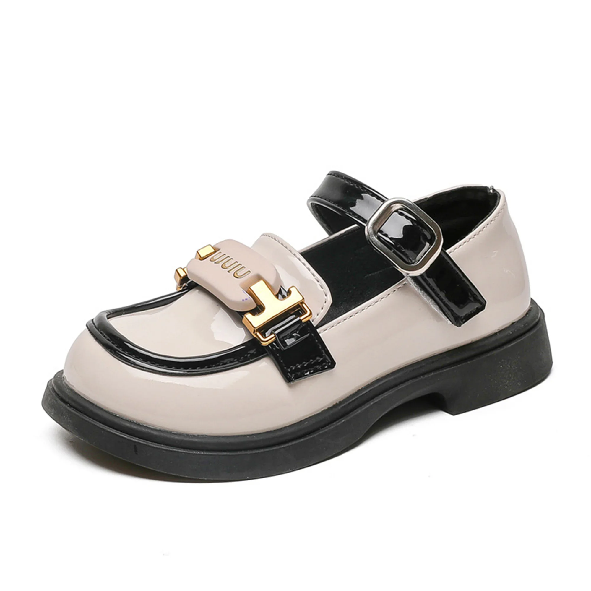 Girls' Leather Shoes Summer Fashionable Children's Princess Shoes Big Kids British Style Little Girls