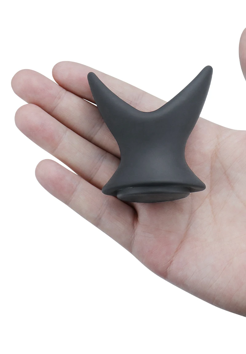 Silikonový anální kolík ve tvaru V s dutým zadkem, sexuální hračky pro ženy a muže, kyčelní trenér pro páry, masturbace_voghion.com
