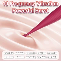 Anfänger G-Punkt Vibrator Schneller Orgasmus Nippel Klitoris Stimulator Massagegerät 10-Frequenz Vibrierendes Sexspielzeug für Frauen Vergnügen 2