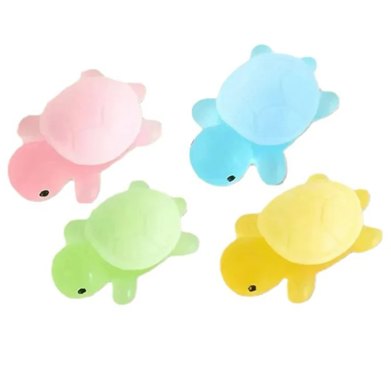 Little Turtle Handmade Essential Oil Soap 4 Pieces Ofcute Little Turtle Moisturizing Soap Children's Cleansing Bath