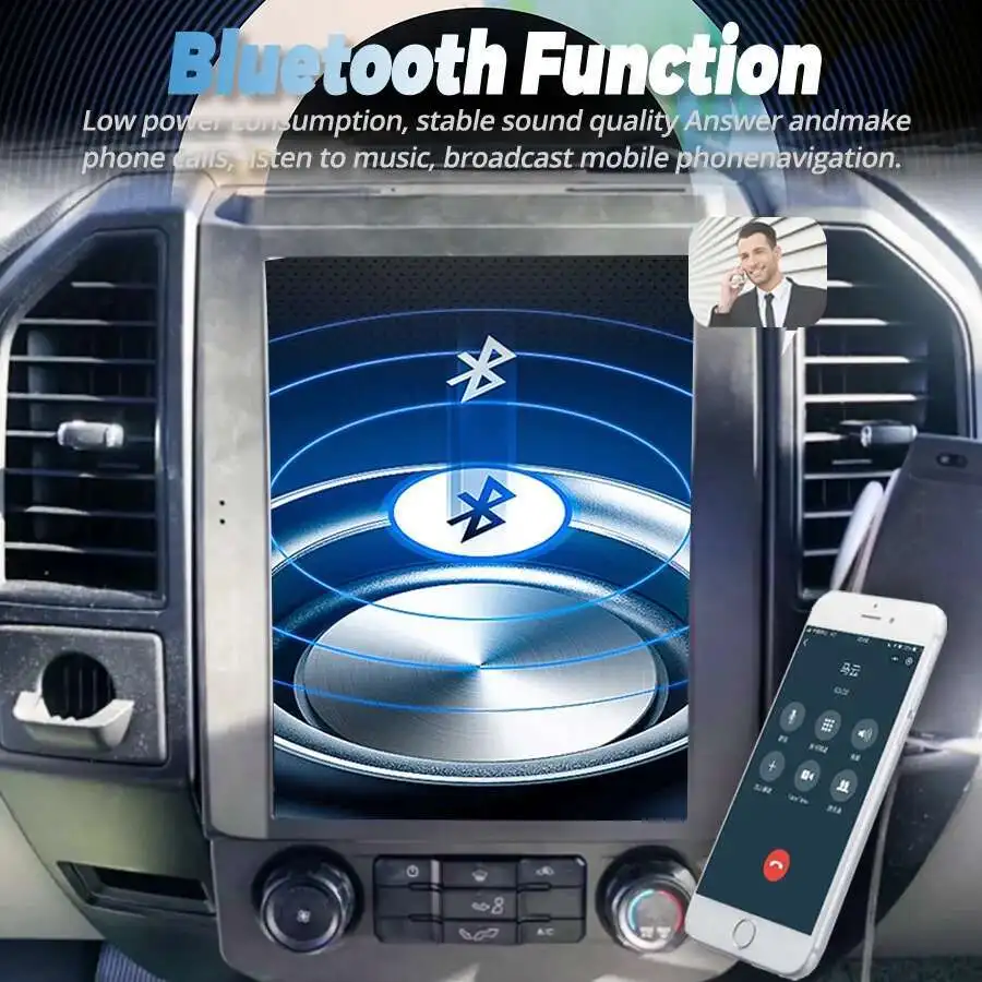 12.1" 256GB Android Screen Car Radio For Ford Raptor F150 F250 F350 F450 F650 20