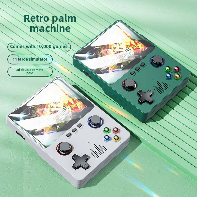 new Arcade X6 new handheld game console with TV controller, dual joystick mini mini high-definition color screen machine