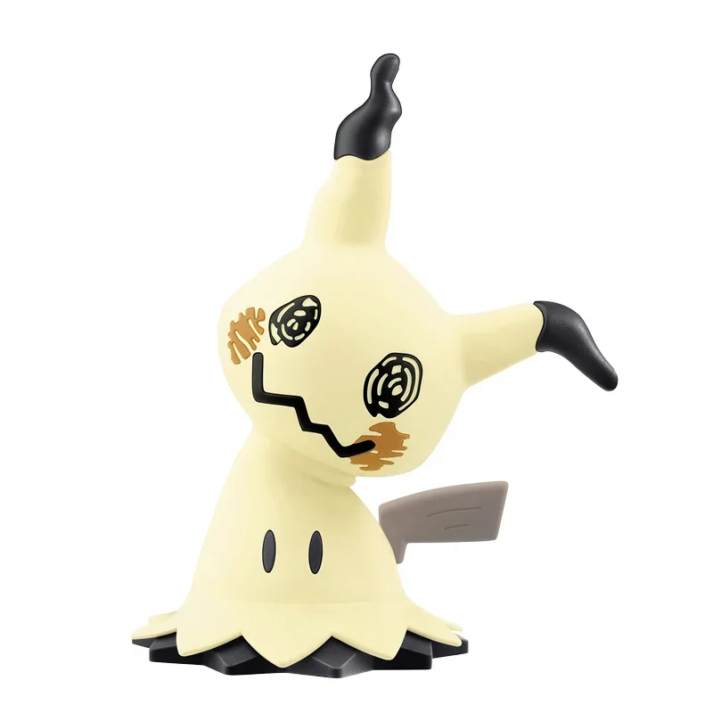 Bandai Pokemon Figure Simple Assembly Mimikyu Genuine Model Collection Decoration Anime Action Figure Toys For Children