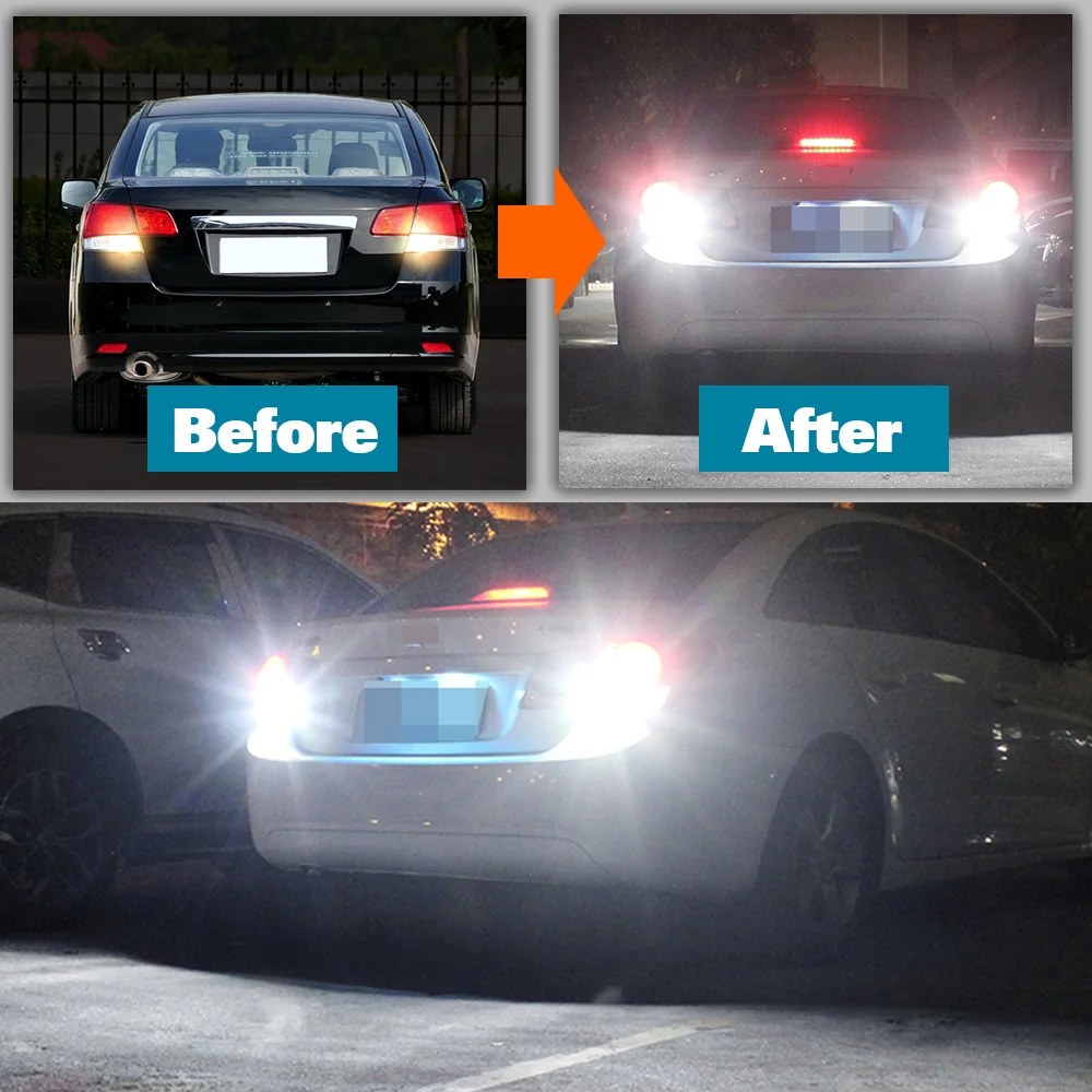 2pcs LED Reverse Light For Suzuki Grand Vitara Accessories 1998-2015 2007 2008 2009 2010 2011 2012 2013 2014 Backup Back up Lamp