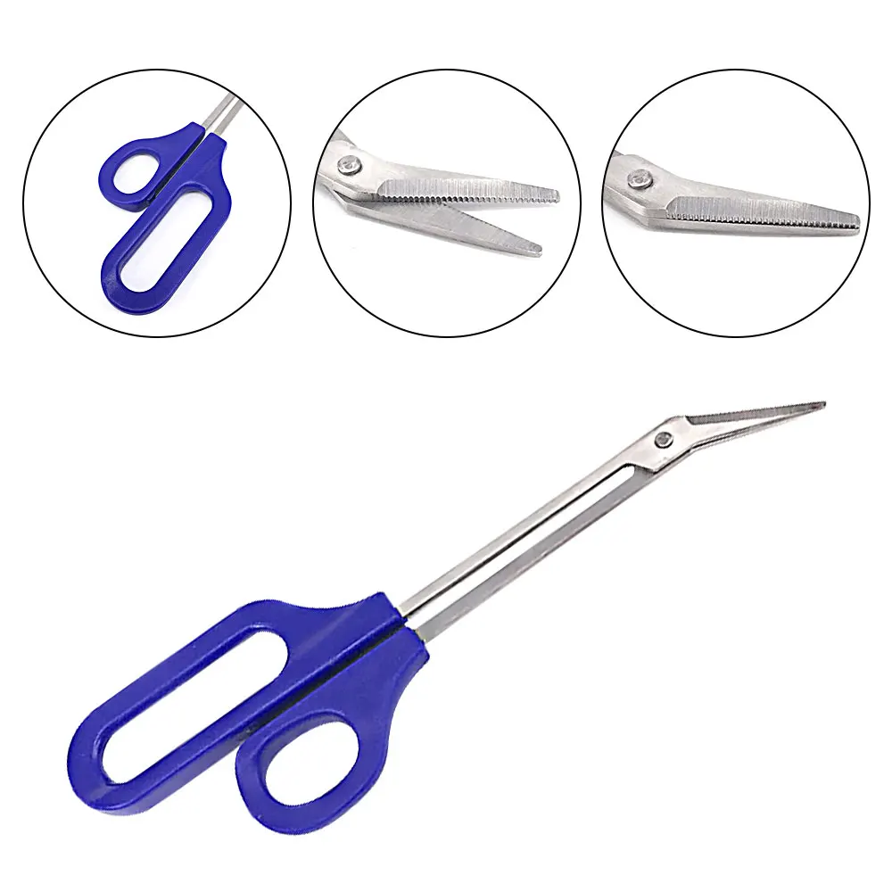 Toe Nail Clipper 21Cm Easy Grip Long Handled Toenail Scissors Clippers Nippers Fingernail Clipper Nail Supplies