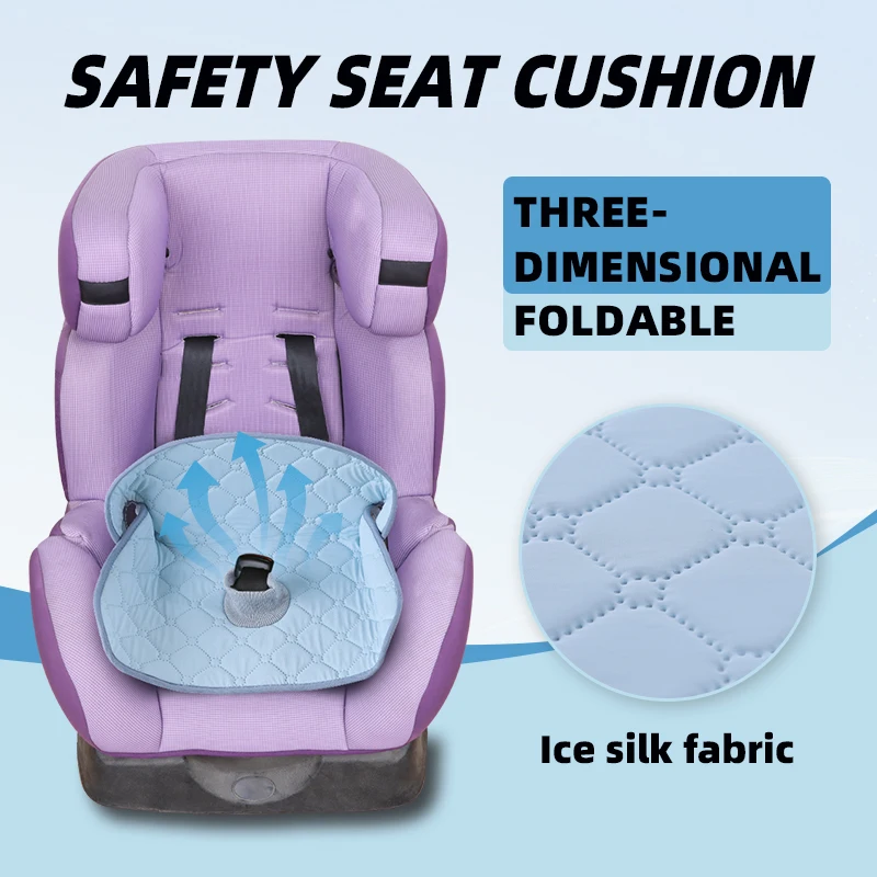 Plush Multi-Use Baby Comfort Cushion for Car Seats, Strollers, and High Chairs