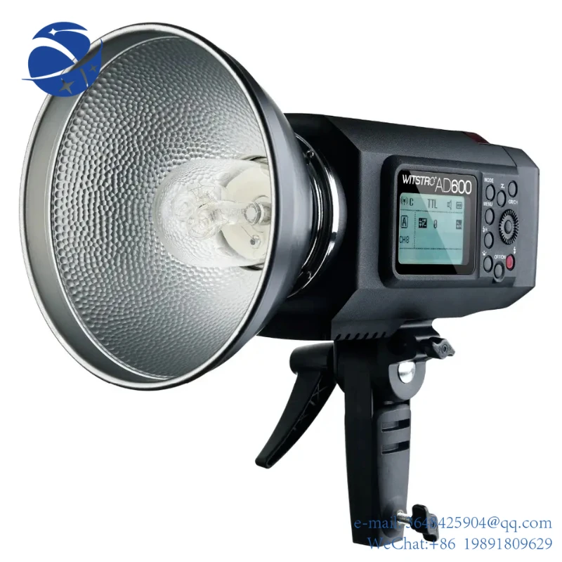 

YYHC Godox AD600BM Bowens Mount 600Ws GN87 HSS Outdoor Flash Strobe Light camera flash lights