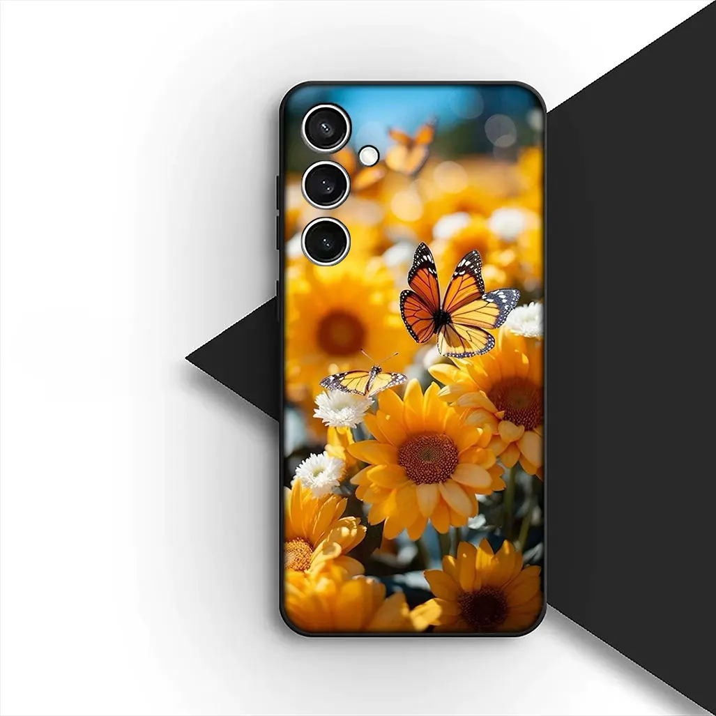 Vibrant Sunflower Design Phone Cover Case