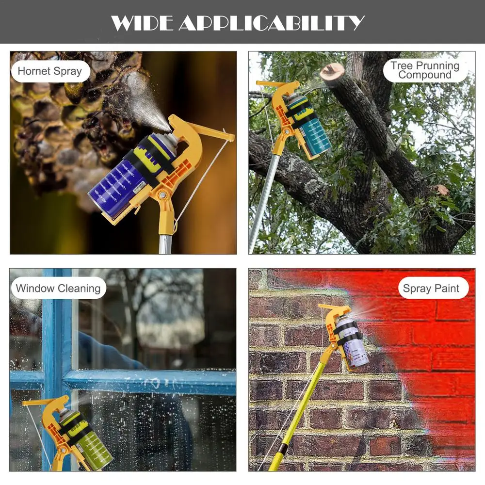 Description Picture 5 of itemSpray Paint Can Holder Extender Adjustable Angle Spray Extender Adjustable Angle Spray Extender Wasp Nest Aerosol Can Extension
