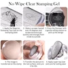 BORN PRETTY 5ml Magician Stamping Top Coat  No Wipe Clear Stamping Gel For Apply Nail Powder Transparent DIY Manicure Print Tool 5