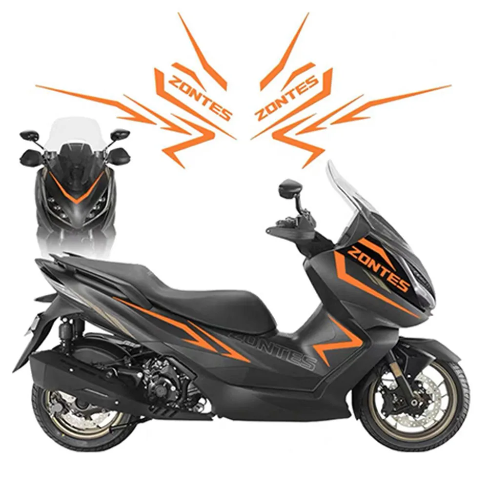 Neu für Zontes 350e Motorrad Anti-Rutsch-Kraftstoff tank Pad Aufkleber Motorrad Heizöl Tank Pad Aufkleber Schutz fit für Zontes 350e – Detail 9