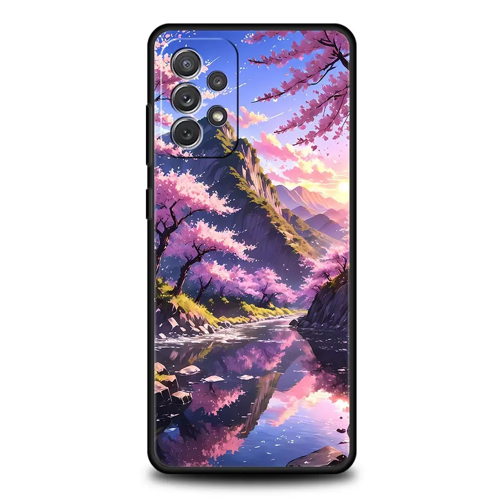 Japanese Anime Landscape Art Phone Case Cover