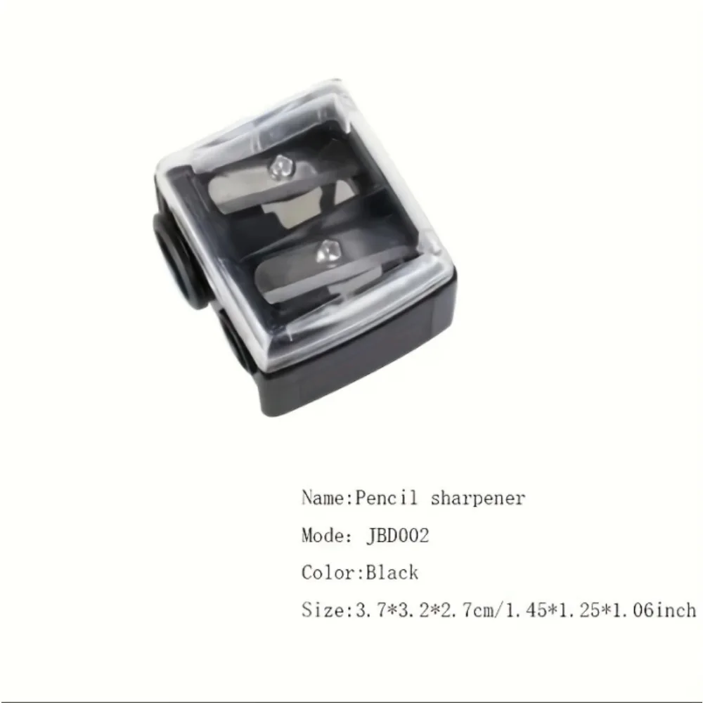 Double Hole Automatic Pencil Sharpener - Multi-Purpose Makeup and Office Tool
