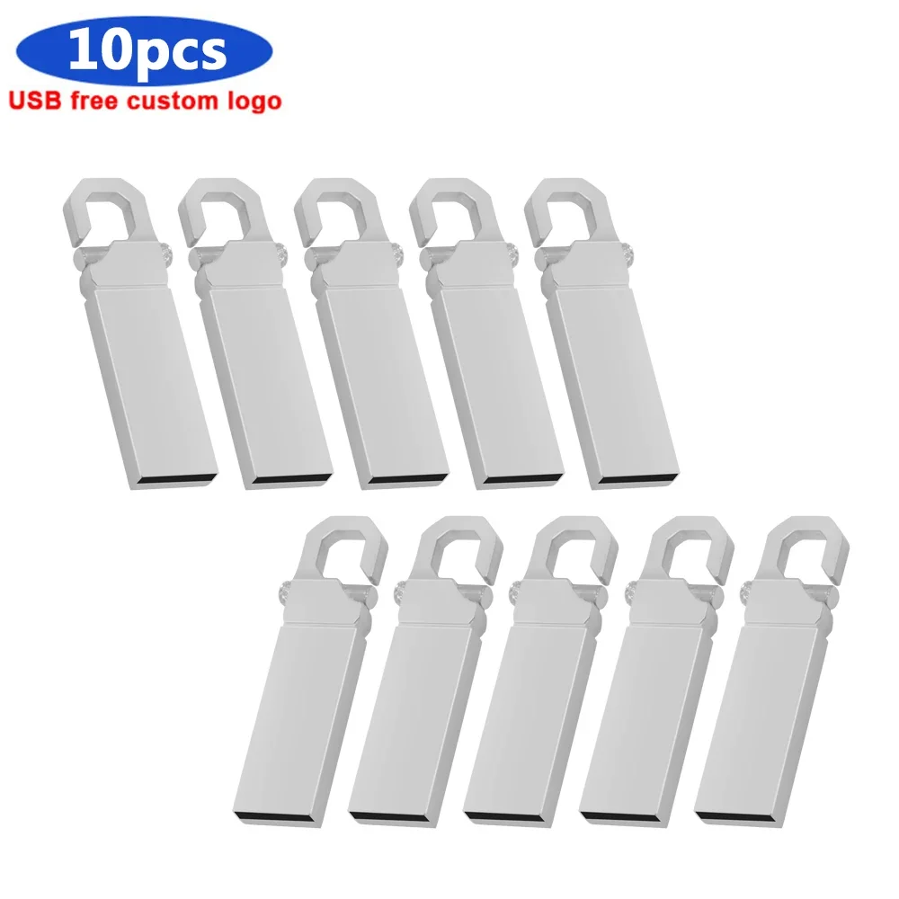 

10Pcs/Lot Business Gift U Disk Advertising Cle Usb Flash Drive 512MB 2GB 128GB 64GB Usb Memeria Card Sticks 32GB 8GB Pendrive