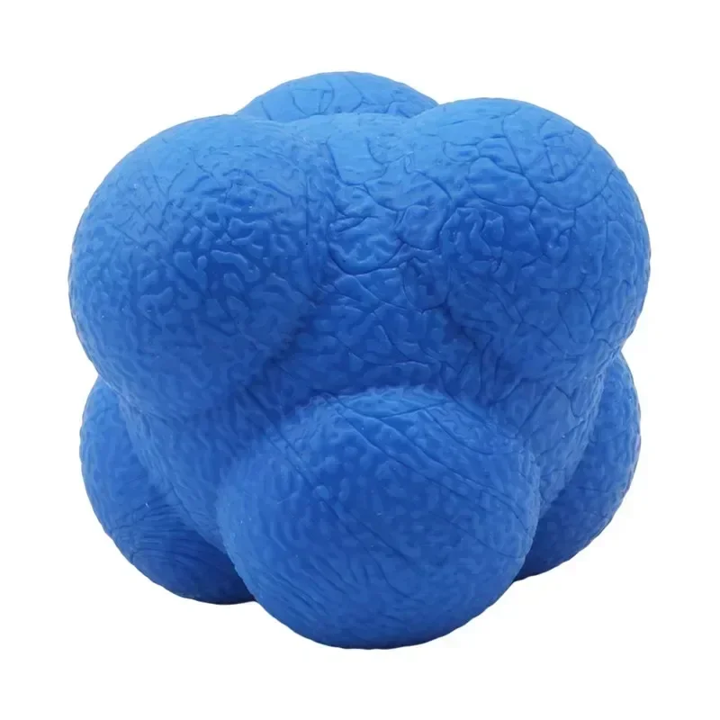 5.5cm Hexagonal Reaction Ball Silicone Agility Coordination Reflex Exercise Sports Fitness Training Ball agility training ball fitness ball