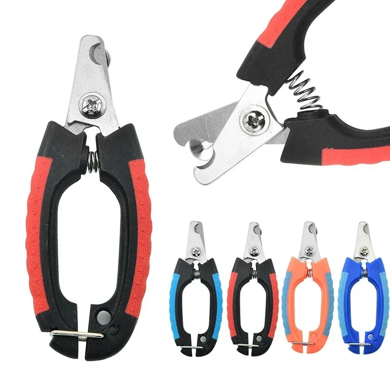 Professional Pet Dog Nail Clipper Cutter Stainless Steel Grooming Scissors for Animals Dogs Cats Rabbit