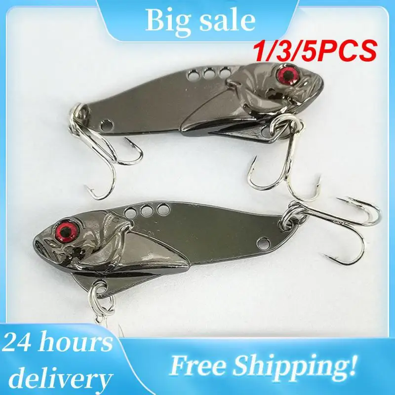 

1/3/5PCS Fishing Lures Wobble Rotating Metal Vib Vibration Bait Winter Fishing 3g 7g 10g Artificial Hard Baits Beak Lure Fishing